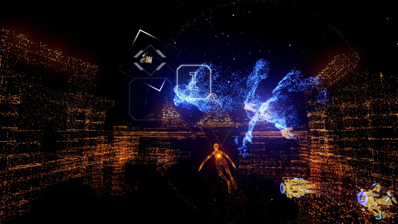 The use of particles in Area X opened up an entirely new experience.